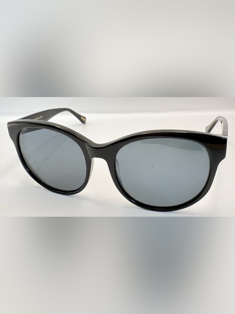 Kam Dhillon 305S Black Oval Tortoise Oval Sunglasses Frames Only - Picture 2 of 8